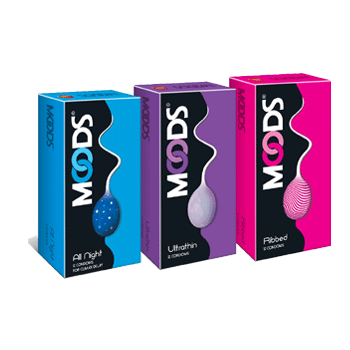 Combo of MOODS Allight 12s + Ultrathin 12s + Ribbed 12s