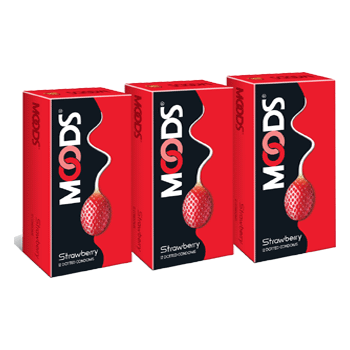 MOODS Strawberry 12s combo