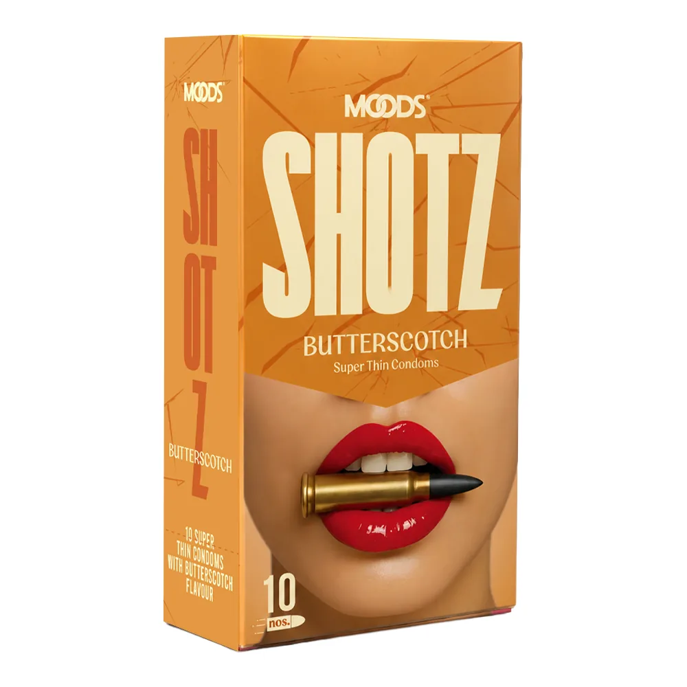 MOODS SHOTZ Butterscotch 10s Condoms — picture 2